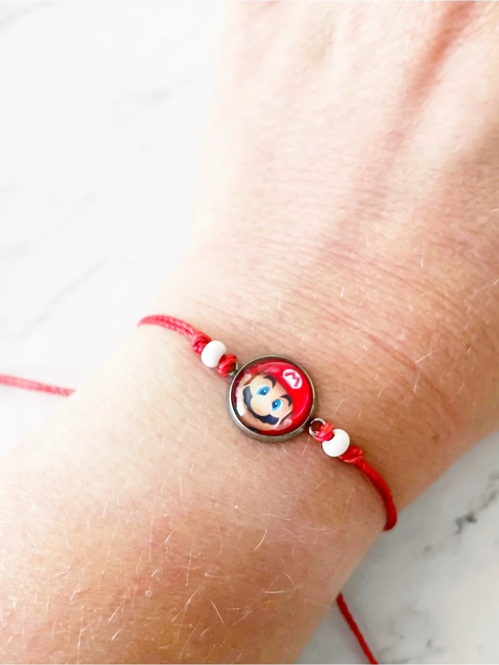 Super Mario Adjustable Waterproof Charm Bracelet